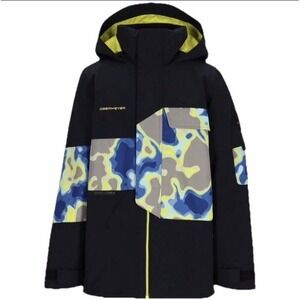 OBERMEYER TEEN BOYS' AXEL JACKET IN THERMAL  SHOCK Size XL 18 NEW $199